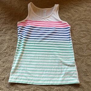 Ombré girls tank top.
